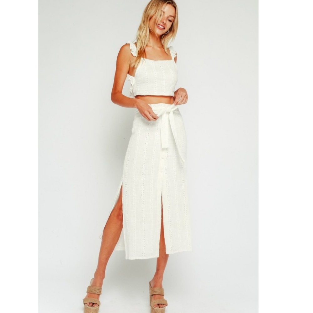 Monica Embroidered Skirt